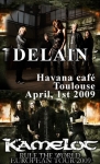 Delain @ Havana Cafe (support for Kamelot)